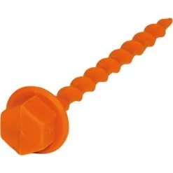 Skruepløk 12 Cm PEGGY PEG SKRUEPLØKKER (12 Stk.)