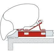 Adapter Kit, Universal Til Fiamma Markise F65