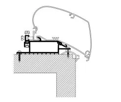 Adapter "Roof Top Adapter" - Thule Tag Monteret Markise
