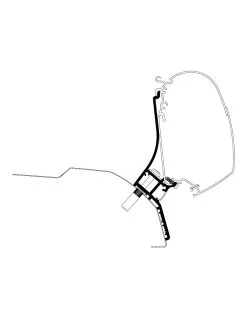 Adapter Thule Markise 5200 - Type: Crafter-Jumper-Boxer H2-L3 Lift Roof