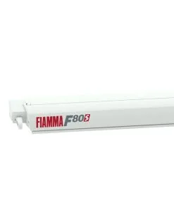 320 Markise "Fiamma F80s" - Tagmonteret - Hvid Boks