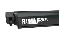 400 Markise "Fiamma F80s" - Tagmonteret - Sort Boks
