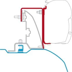 Fiamma Monteringsbeslag Ducato 2007- Til F45