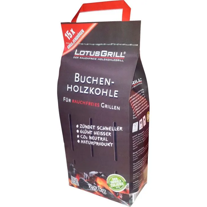 Lotus Grillkul Af Bøgetræ