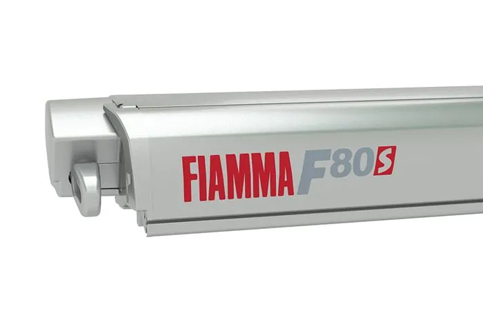 320 Markise "Fiamma F80s" - Tagmonteret - Grå Boks
